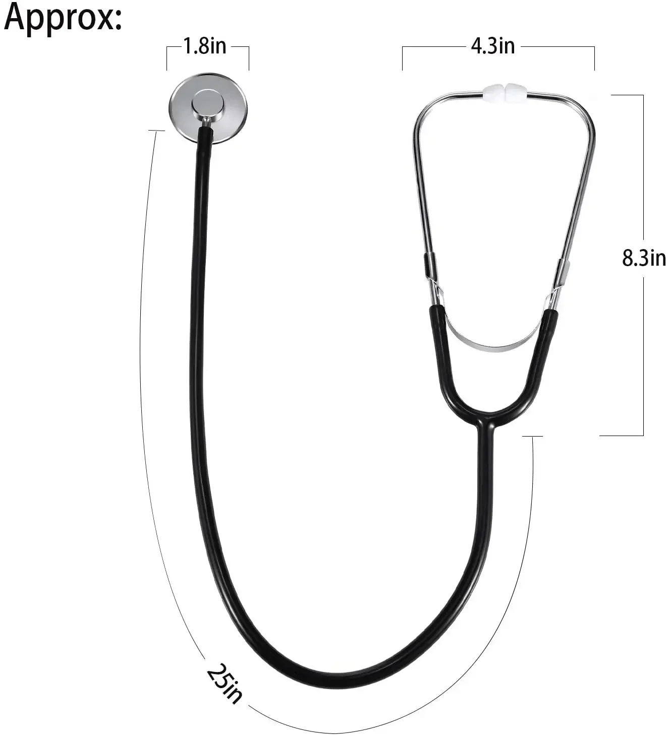 Kids Stethoscope Toy Real Working Stethoscope for Children Role Play Nursing Costume Cute Doctor Medical Pretend Game Accessory 5