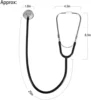 Kids Stethoscope Toy Real Working Stethoscope for Children Role Play Nursing Costume Cute Doctor Medical Pretend Game Accessory 5