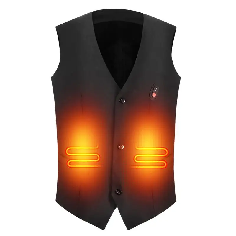 

Electric Heated Vest USB heating insulation whole body heating clothes Intelligent temperature control heating suit vest winter