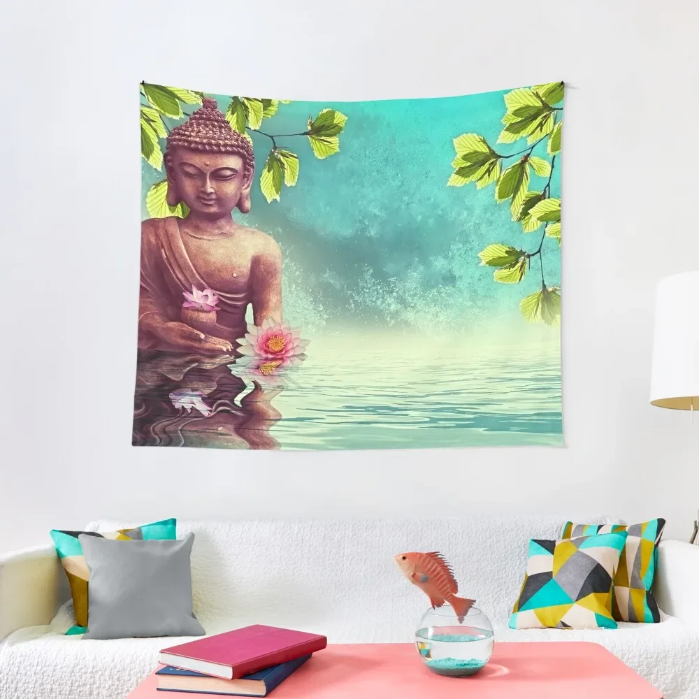 

Zen Buddha / Spiritual Buddha Tapestry Room Decorations Aesthetics For Bedroom Wallpaper Tapestry