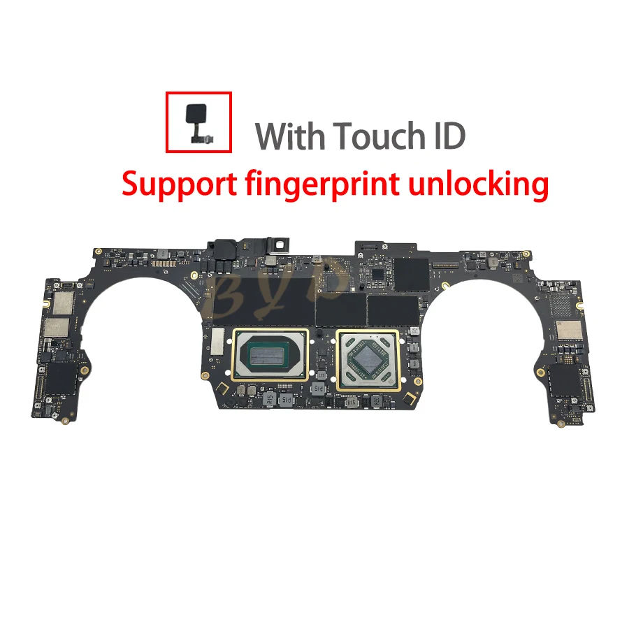 オリジナルA2141マザーボードGPU Radeon Pro 5500/5300 4GB MacBook