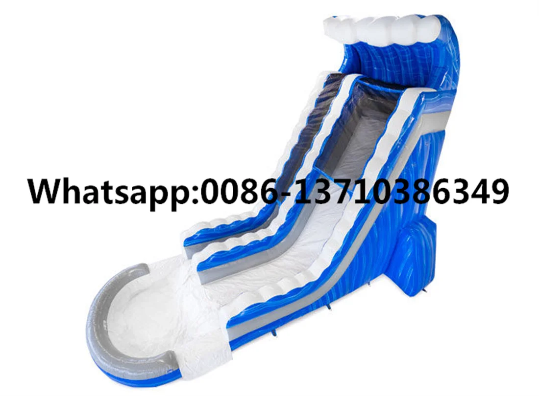 

Commercial hot-selling outdoor inflatable water, pool slide BD-084