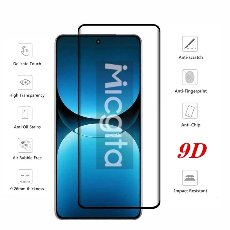 واقي شاشة منحني ثلاثي الأبعاد لهاتف Realme GT7 Pro...