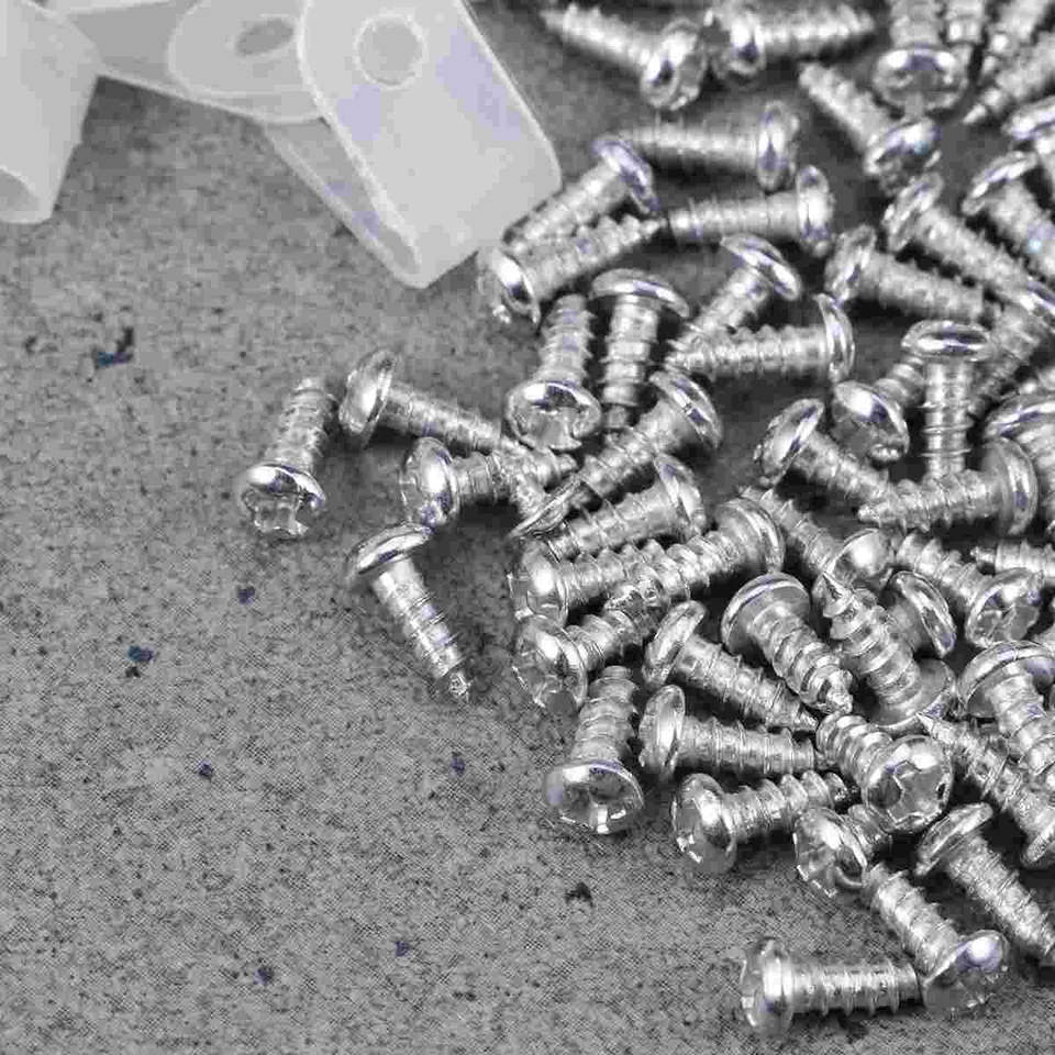 Inline 44020 – 100 Pezzi Morsetti Fermacavo In Plastica – Bianco – Perfetti Per Organizzare Fili