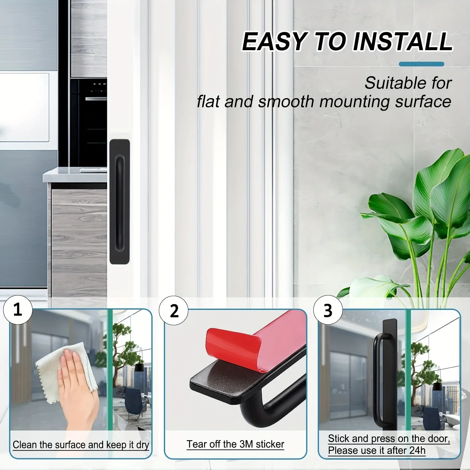 مقابض أدراج الخزانة الفورية ذاتية اللصق - مقابض أب...