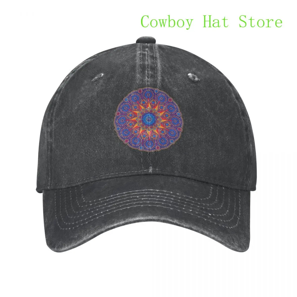 

Best Bright Spirit Mandala Baseball Cap Visor Custom Cap Hat For Men Women'S