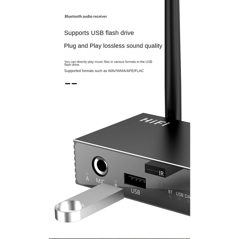  5.3  ù , U ũ    3.5mm AUX RCA R/L  DAC , ũ IR  