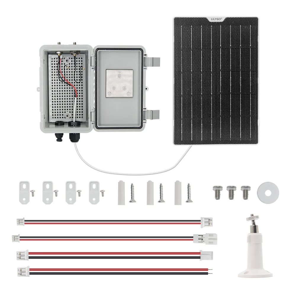 ® T-Solar Kit Solar Charging Expansion Board With Waterproof Casing Supports Mai
