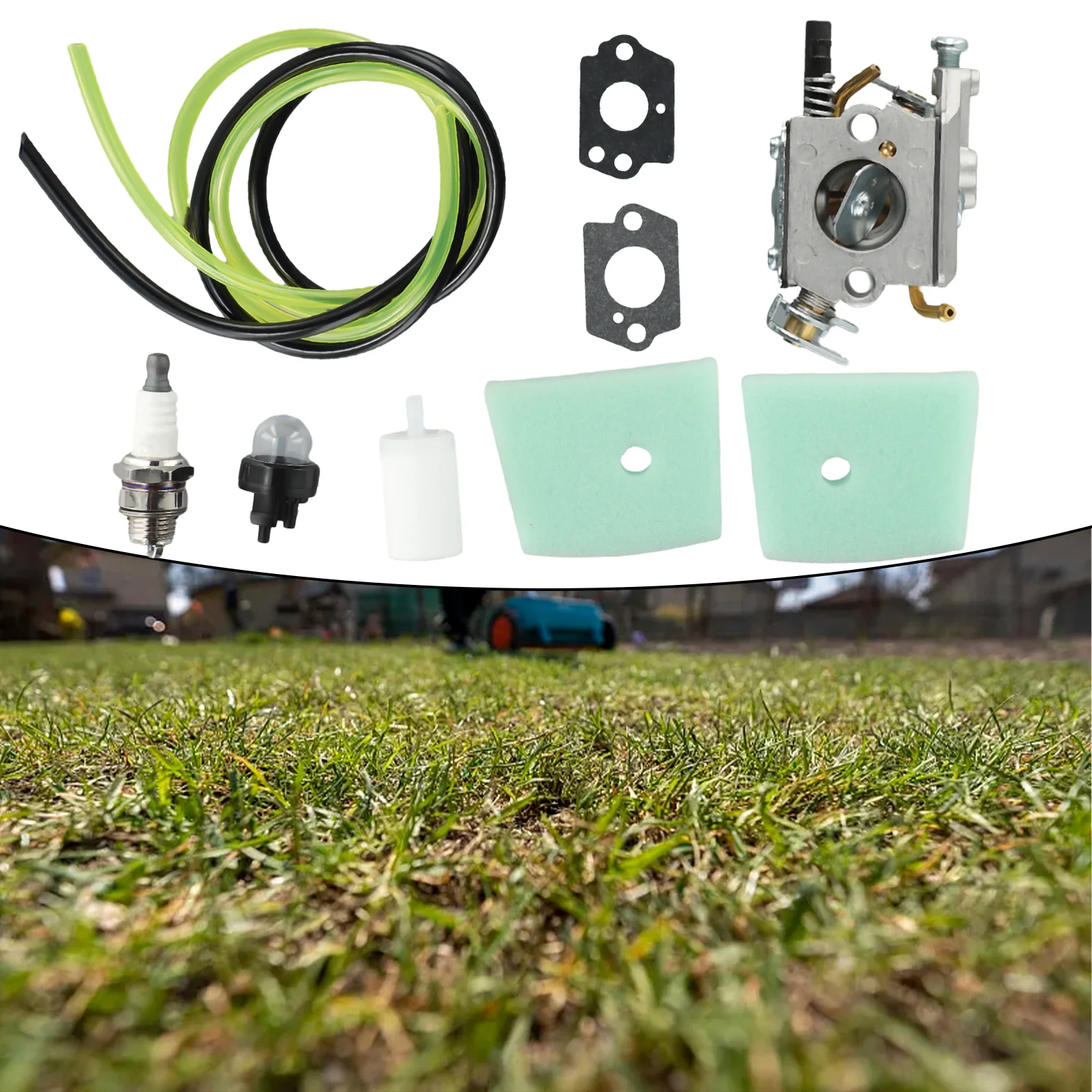 

Trimmer Accessories Carburetor Excellent Service Life Manufacturing Process Plastic Sturdy And Durable Brand New