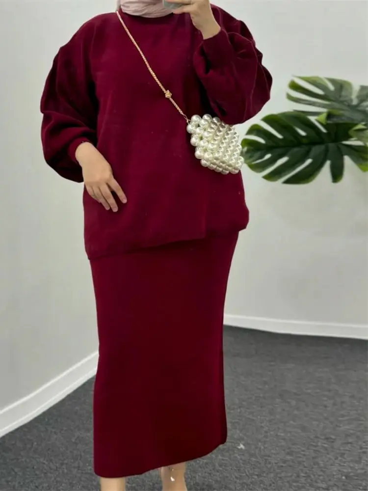 wine red set