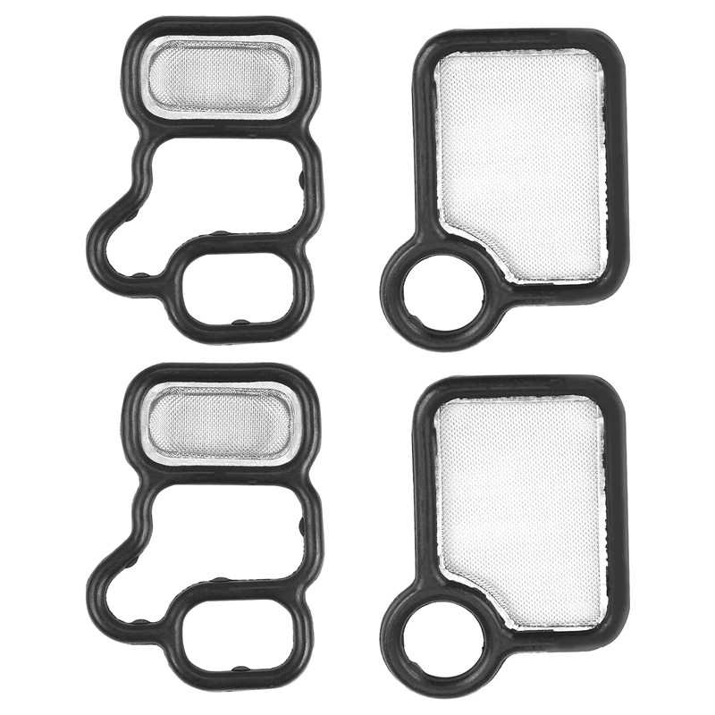 

2X Solenoid Gasket Spool Valve Filter For Honda Accord RDX CR-V Elements For Acura 15815-RAA-A01 15815-RAA-A02