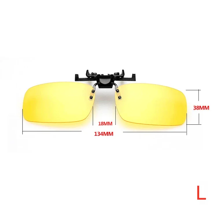 Enhanced Polarized Clip-On Sunglasses