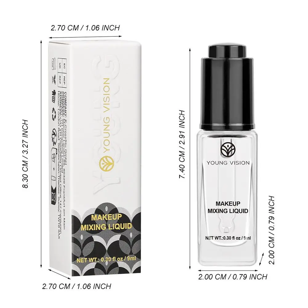 Transparent Make-up Blending Serum Cosmetics Makeup Colour Diluent 9ml Essence Face facial serum