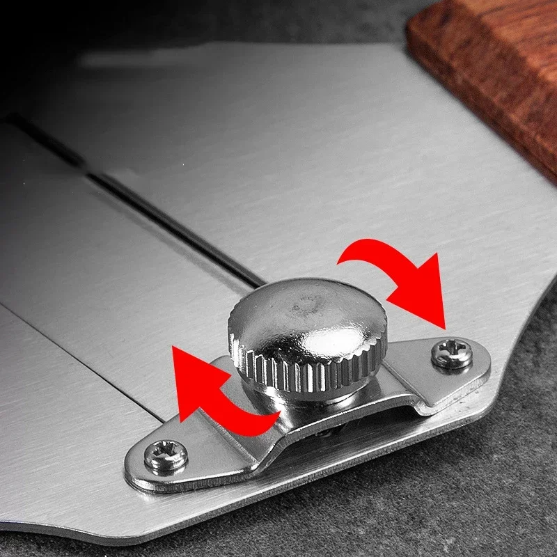 Stainless Steel Wooden Handle Truffle Planer Beech Wood Rosewood Handle Truffle Planer Slicer Knife