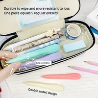 3pcs/set Cute Cartoon Creative Eraser Erasable Pencil Hot Erasable Neutral Pen School Supplies 5