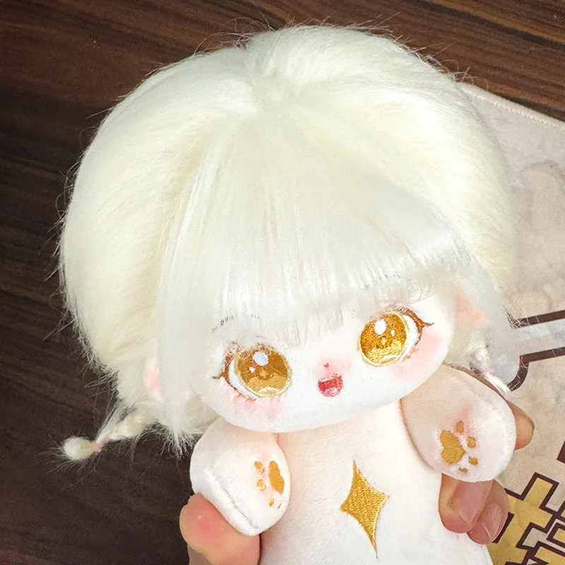 thumbnail image 1 of Muñeca de algodón de felpa Kawaii, figura de súper estrella rellena, muñecas lindas de cuerpo gordo, flores de cerezo, muñeca de niña que puede cambiar la ropa, regalo, 1 of 5