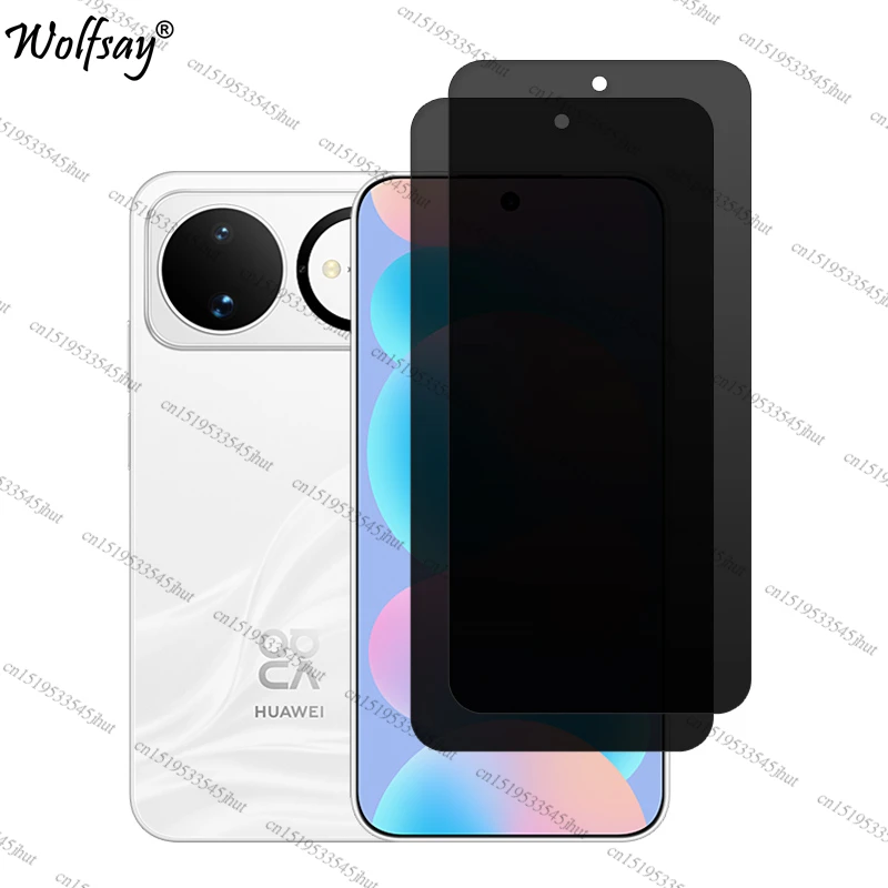 Anti-Spy Tempered Glass Privacy Screen Protector with Camera Protection