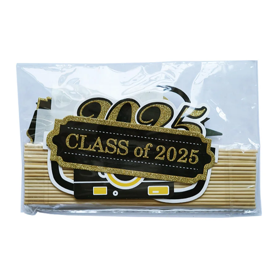 28pcs Paper Photo Booth Props Class of Graduation Party Decorations Photobooth Props Favors School Graduation Graduate party photo props