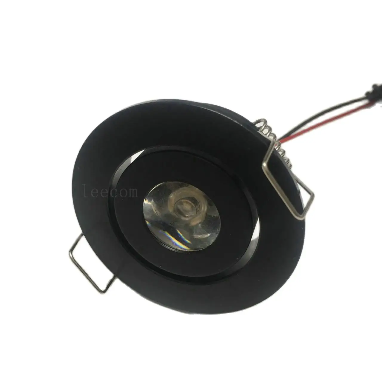 

Down Pack Of 6 3W Spot Black Recessed Led Ceiling Light For Home Cabinet 52Mm 360Luminous Silver White