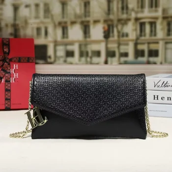 CH New Luxury Brand Designer Dating Party 2025 Retro Exclusive Ladies Handbag Women's Shoulder Bag Classic Design 1