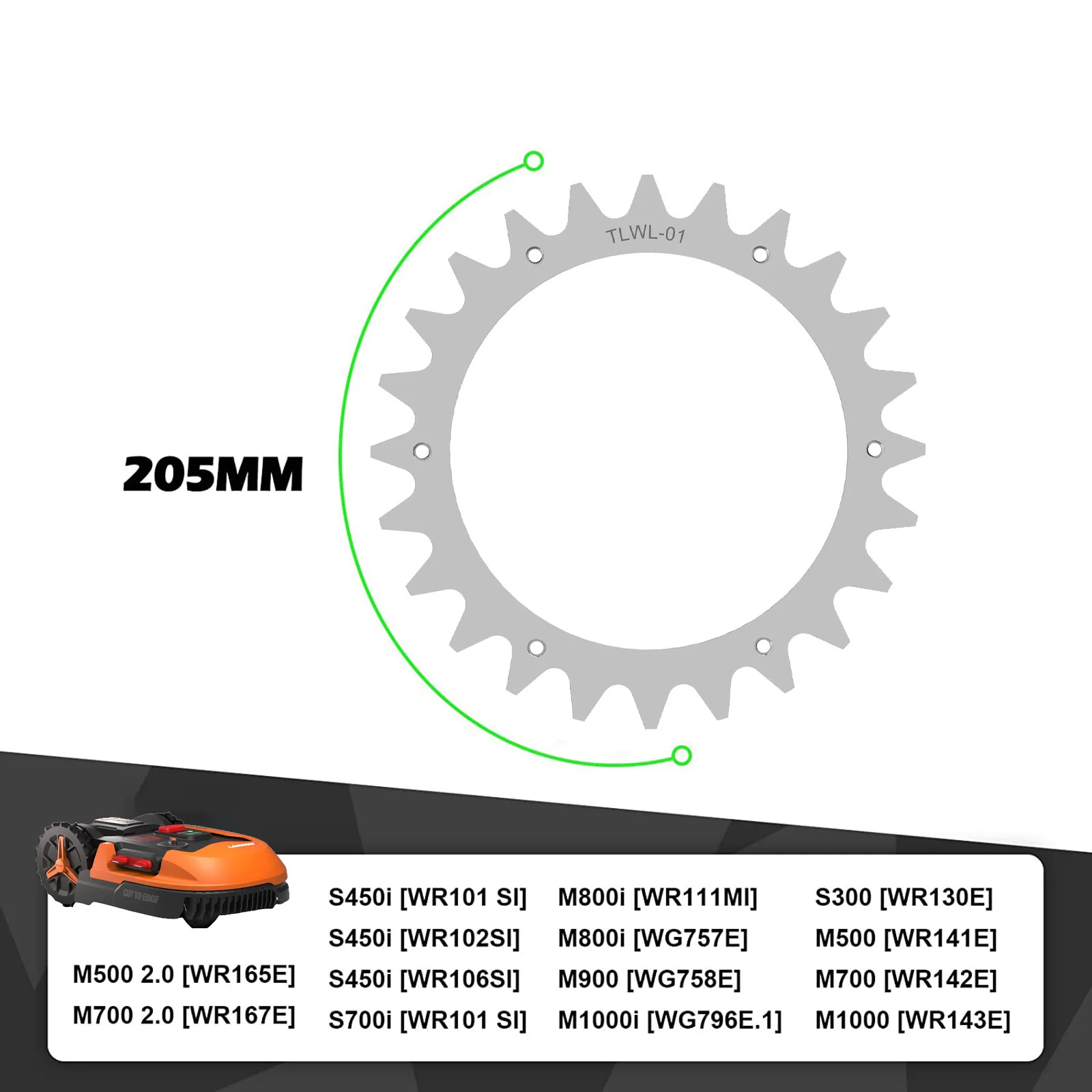 Roue Robot Tondeuse PowerWerk Crampons De Robot Tondeuse En Acier Inoxydable 3 Mm Pour Modèle Worx S/M Amélioration De La Traction Pour Tondeuse Robot Vis En Acier Inoxydable Accessoires Roues Hors Roues