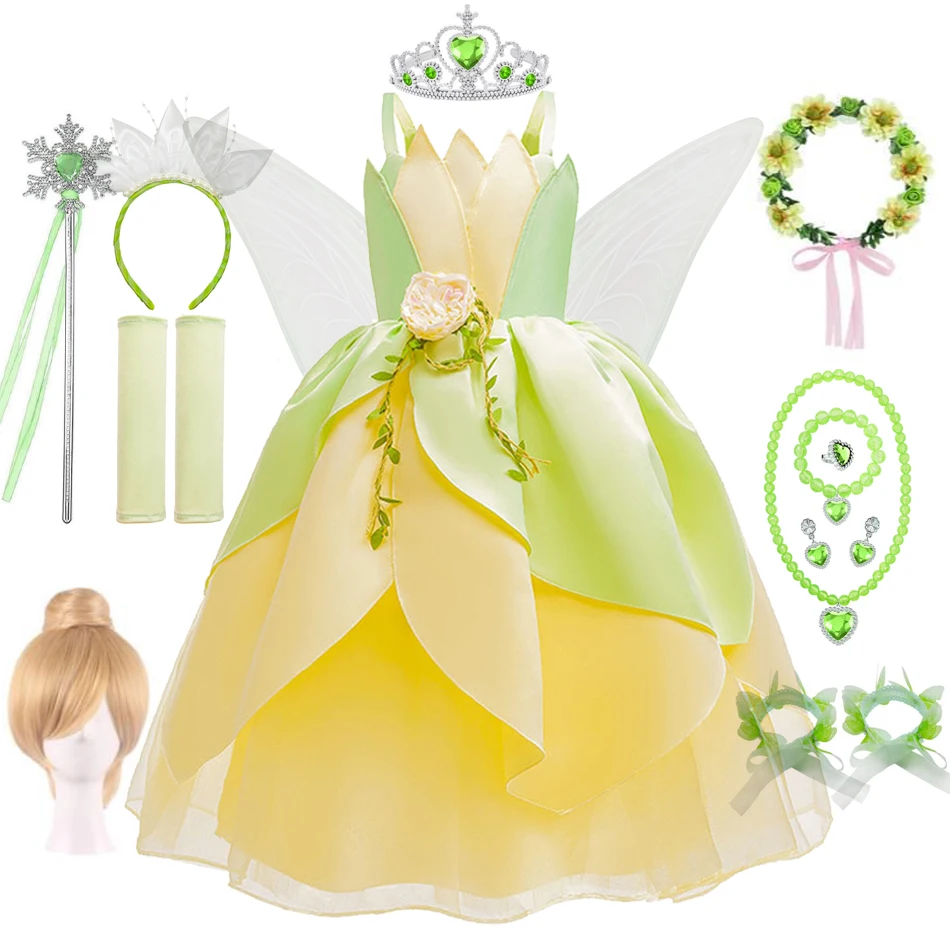 Ragazze Tiana Dress Carnival Tiana Dress Up Dresses