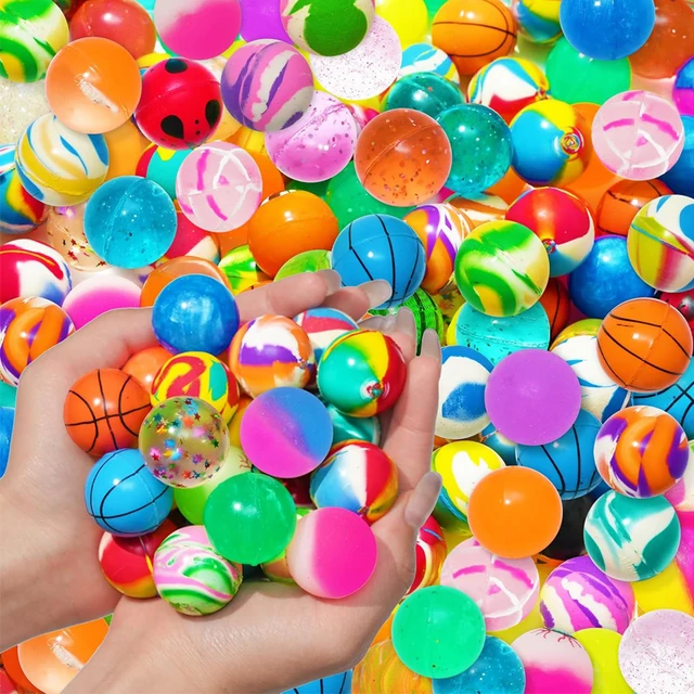 10PCS Rubber Bouncy Balls for Kids Teens Boys Girls Balle Rebondissante 32MM 27MM Party Favors Birthday Gifts Classroom Rewards 10PCS Rubber Bouncy Balls for Kids Teens Boys Girls Balle Rebondissante 32MM 27MM Party Favors Birthday Gifts Classroom Rewards