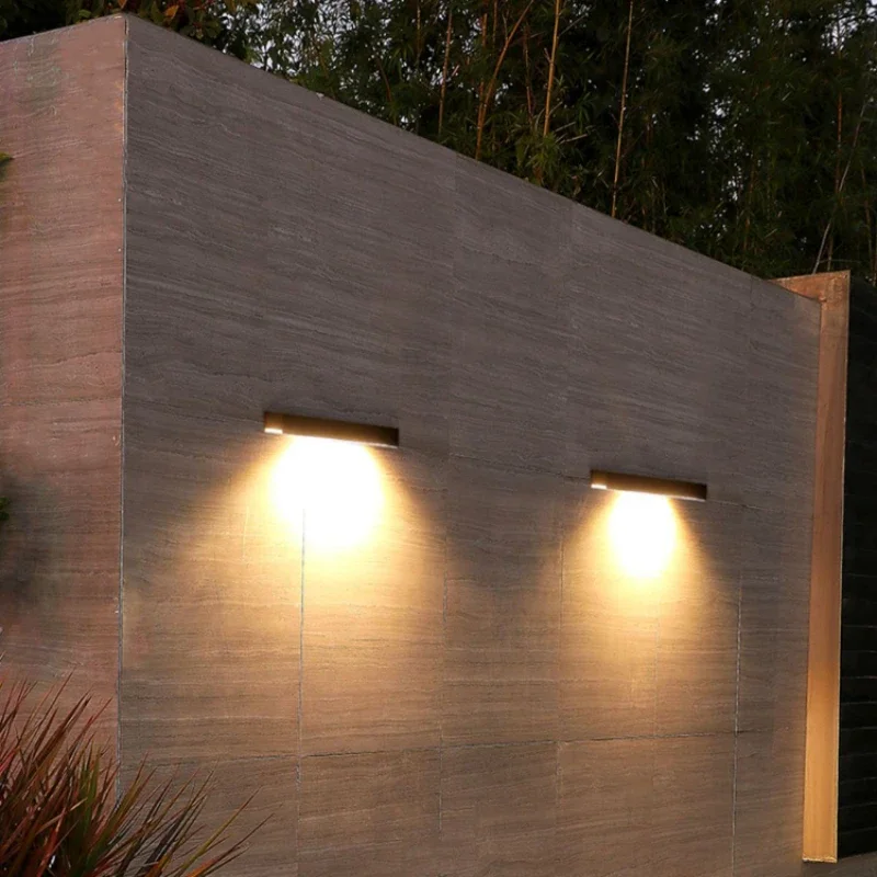 IP65 Solar Outdoor Lights Garden Light Garden Villa Door Lighting Punch-free Magnetic Wall Lights Door Head Sign Lights