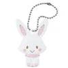 Wish Me Mell PVC Keychain Charms Anime Bunny Kawaii Cute Mascot Keychains Keyring Ball Chain Girls Toys 1