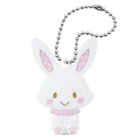 Wish Me Mell PVC Keychain Charms Anime Bunny Kawaii Cute Mascot Keychains Keyring Ball Chain Girls Toys 1