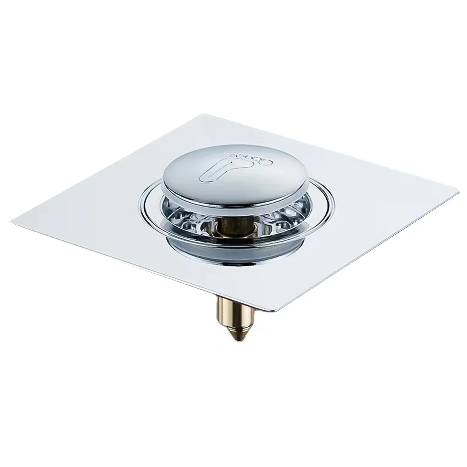 Universal Bathroom Odor-proof Floor Drain Convenient Dual-Mode Drainage Design Anti-Clogging Odor-Durable Filtration Parts