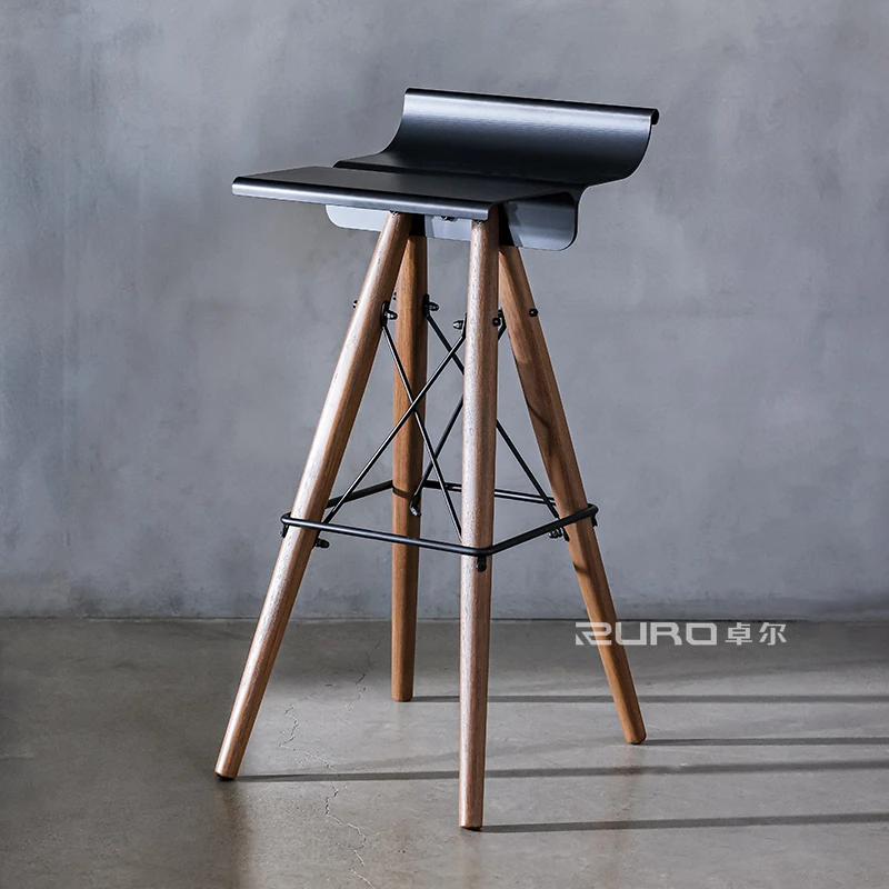 

Modern Make Up Kitchen Bar Stools Nordic Luxury Designer Outdoor Bar Chair Living Room Reception Taburete Alto Home Furniture