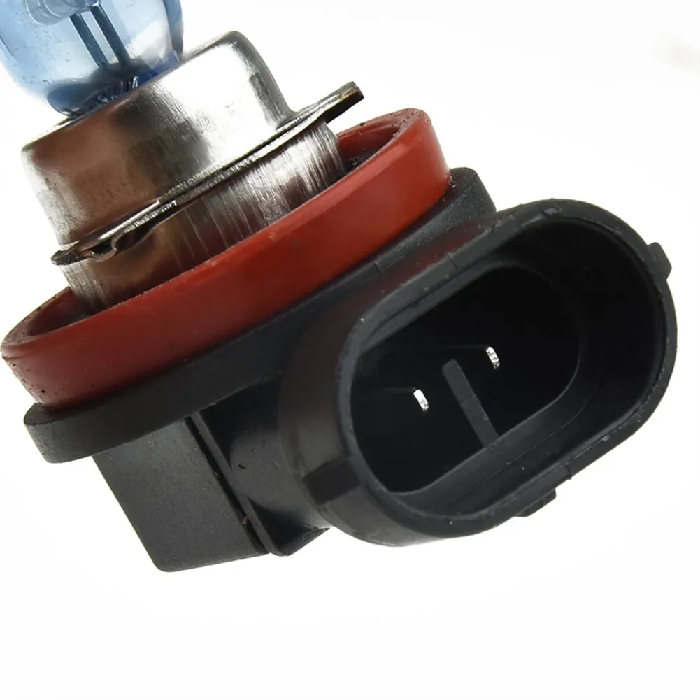 할로겐 전구 교체, 외부 안개 H11 부품, 매우 밝은 울트라 화이트, 12V, 6000K, 55W 액세서리, 2 개