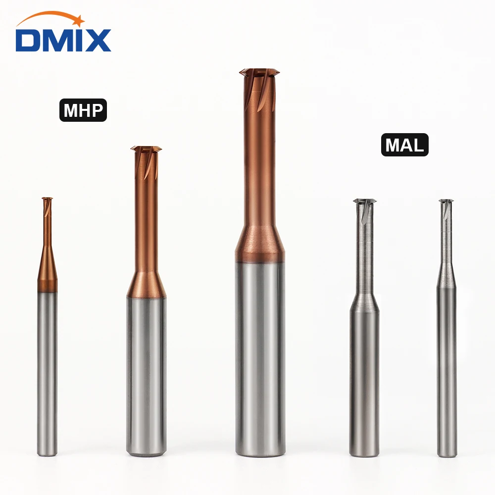 DMIX HRC65 einzelne zahn gewinde schneiden kopf aluminium verarbeitung stahl verarbeitung wolfram stahl legierung gewinde fräser cust