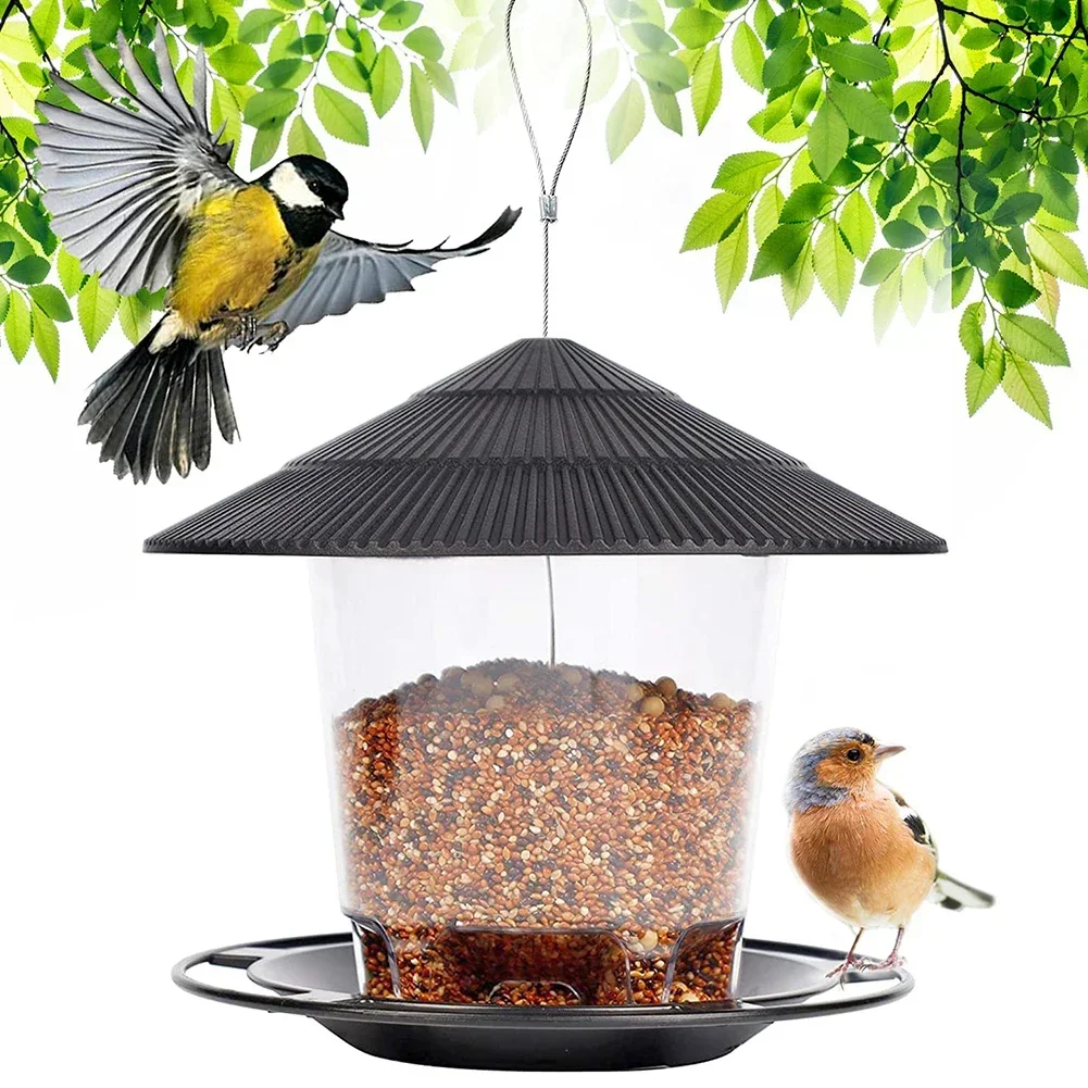 

Водонепроницаемая беседка для птиц с веревкой для кормления, подвесной наружный контейнер, садовая клетка для дома