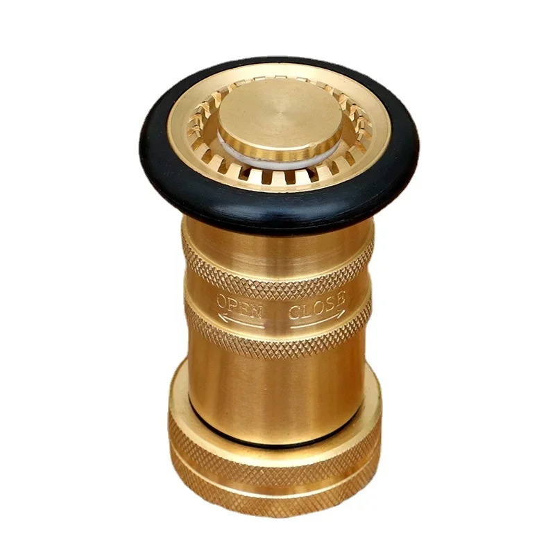 

Thickened Copper Fire-fighting Type Blooming DC High-pressure Car Wash Garden Irrigation Water Gun Nozzle