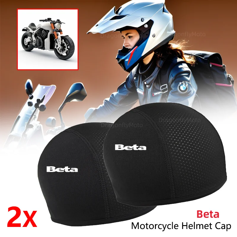 

For Beta Evo 250 300 80 Junior Senior RR 125 200 350 390 430 450 Motorcycle Balaclavas Helmet Inner Sweat Wicking Hat for Men