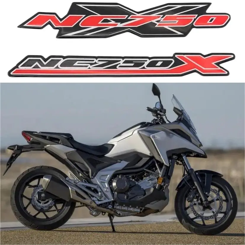 For HONDA NC750 NC750X NC750XA Waterproof Atickers On Both Sides Of The Body 3D DIY Motorcycle Fuel Tank Decorative Decals