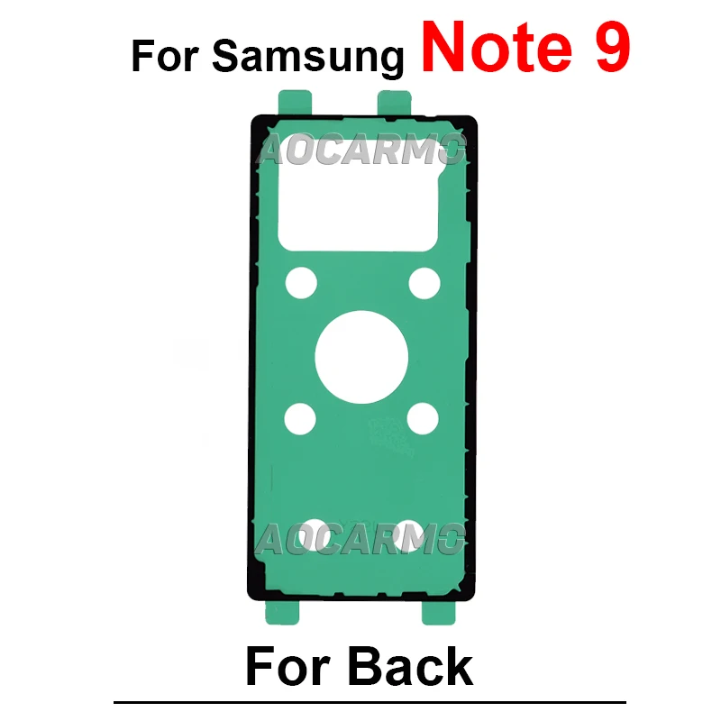 Phone Adhesive Tape For Samsung Galaxy Note 4 7 8 9 10 Lite Plus 20 Ultra Rear Adhesive Back Note 10Plus Cover Sticker Tape Glue Replacement