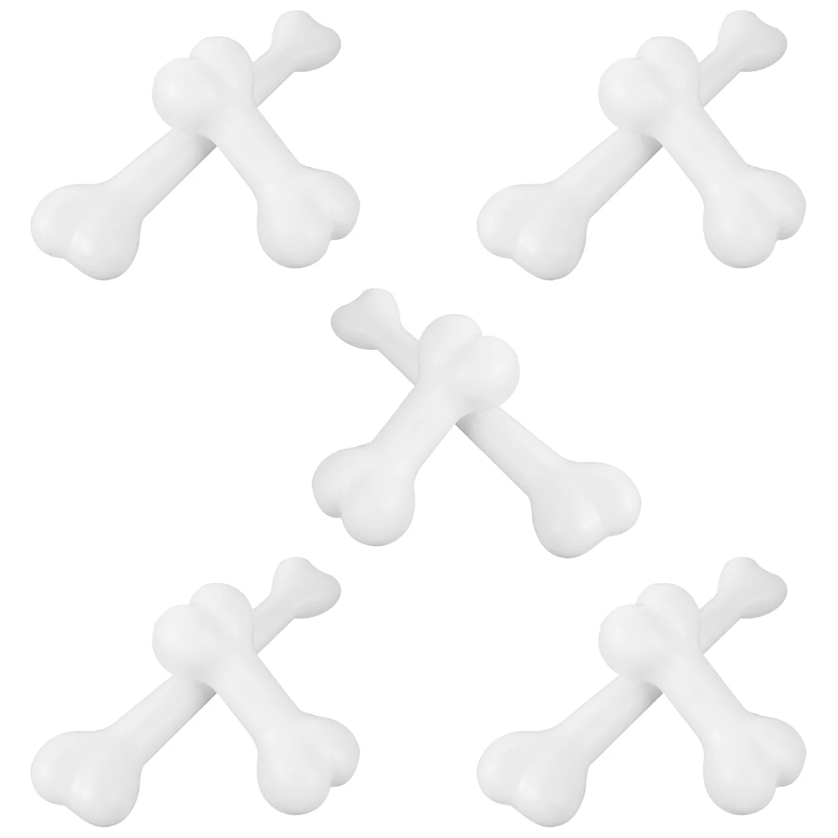 

10 Pcs Decor Toy Halloween Bones Fake Hanging Model Party Bones Prop White Prank Prop