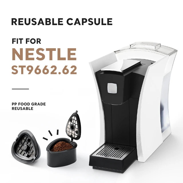 Reusable Nestle Capsule Tea for Machine Special T St9662 62Rd Refillable  Coffee Filters Podsカプセル ティーマシン Home kitchen Accessories - AliExpress