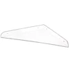 Acrylic Wall Mount Floating Shelves No-Drill Hanging Rack Kitchen Bathroom Display Hanger 2024 Latest Organizer Clear Storage 5