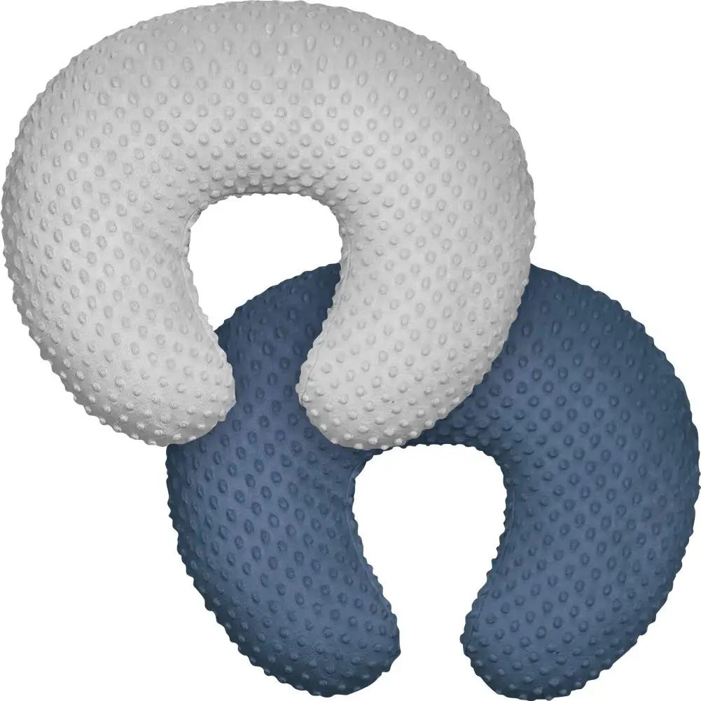 Nursing Pillow Cover Minky Plush Breastfeeding Slipcover Fits Pillow Ultra Soft Snug
