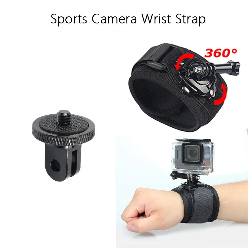 Sangle Poignet Caméra Sport 360° Compatible GoPro DJI Insta360