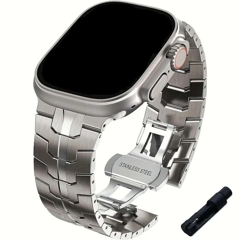 Stainless Steel Metal Strap Bracelet