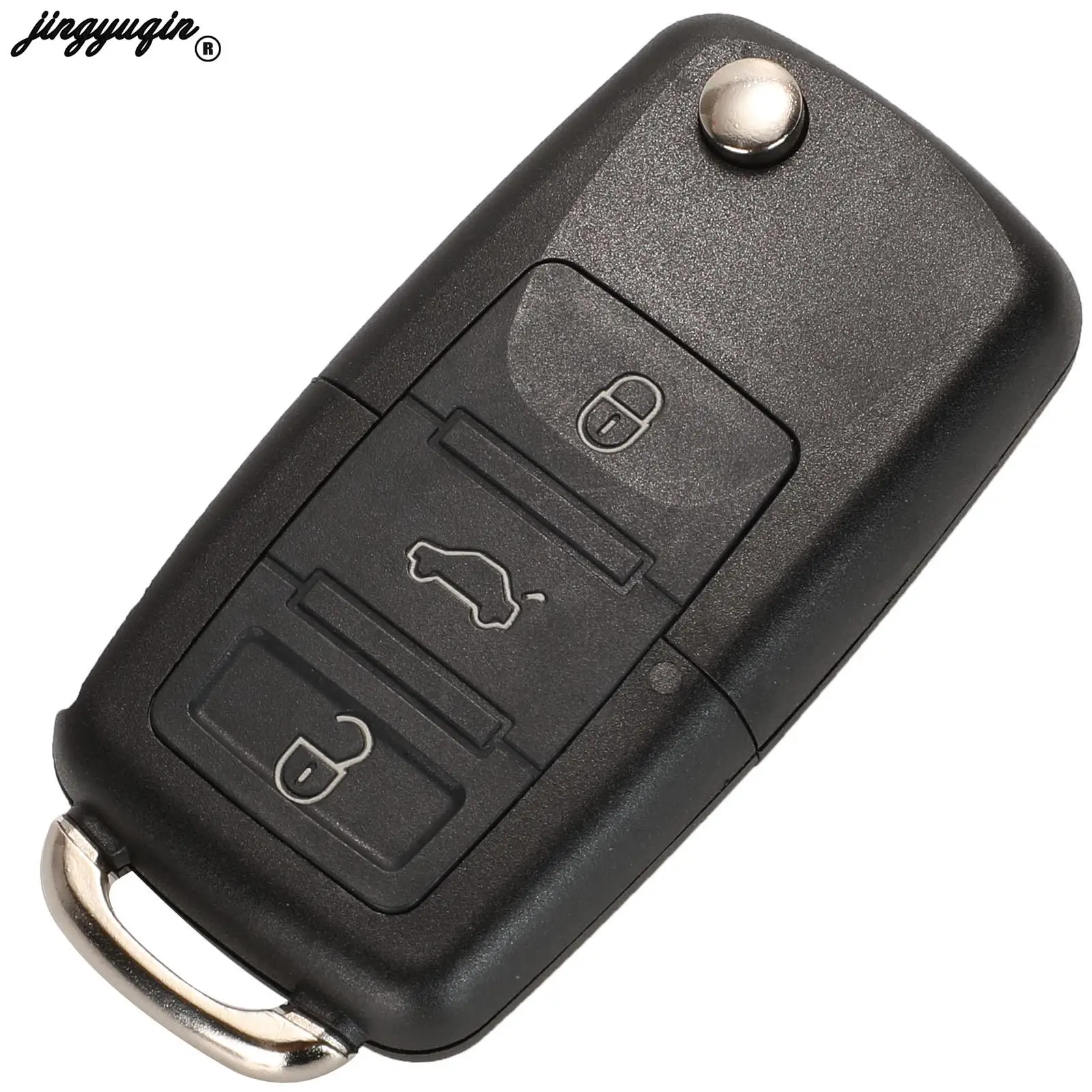 2/3/4 Buttons 315/434MHz Folding Car Remote Key id48 for VW for SEAT Altea Ibiza Leon Toledo T5 1J0959753AG 1K0959753G Key Case,Car Key Shell,Car Remote Key,Key Shell