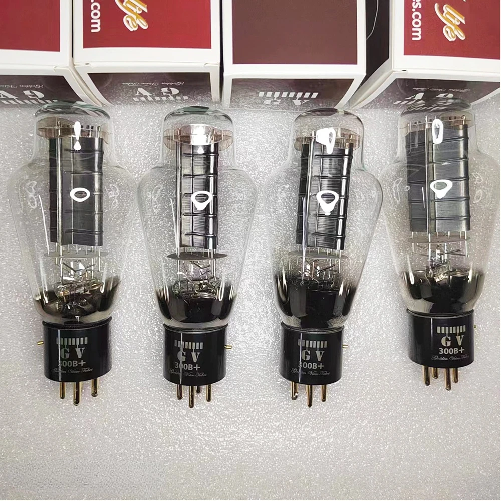 Golden Voice 300B 300B+  300B PLUS Vacuum Tube Replacement Upgrade 300BTube Valve Matching Amplifier High Fidelity Matched Quad