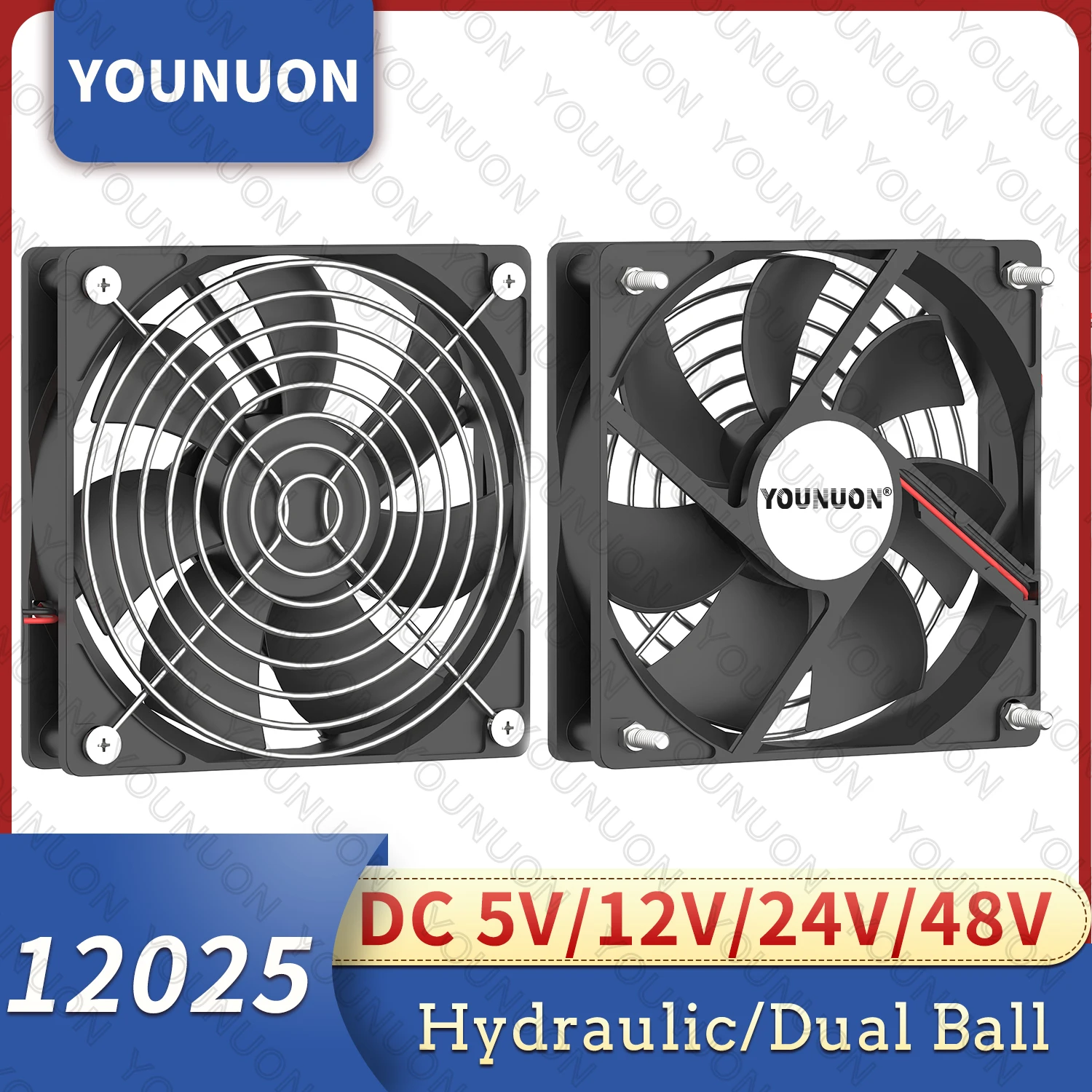 5V 12V 24V 120mm Fan Sleeve/Ball Cooling Fan 120x120x25mm DC Brushless Cooler for PC Laptop Computer Case,cooling fan,fan guard