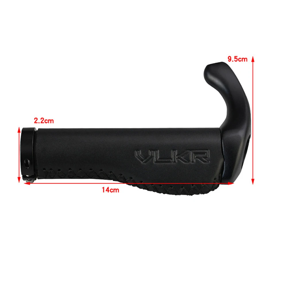 Bike Bilateral Lock Handlebars Mountain Bike Microfiber Leather PU Handlebars Cycling Ultra-light Accessories
