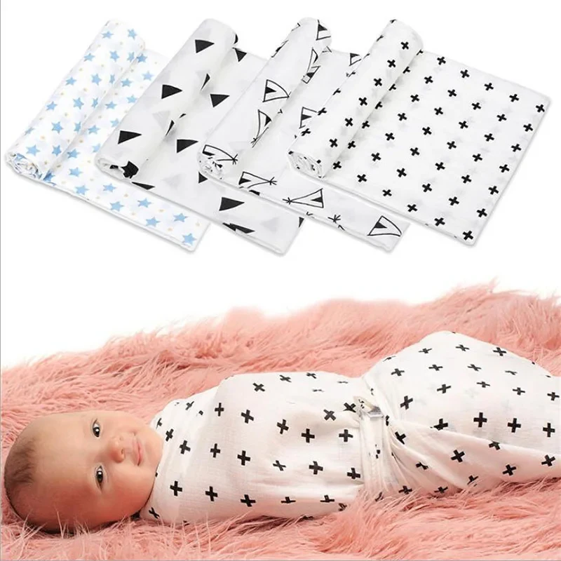 Muslin Cotton Swaddle Blankets For Kids Unicorn Patterns Multi-use Newborn Swaddle Infant Gauze Both Towel Baby Wrap cotton muslin blanket,cotton blanket,swaddle blanket,cotton swaddle,cotton gauze blanket